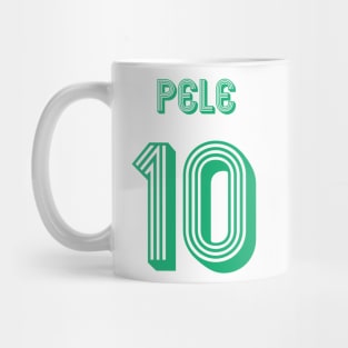 Pele Brazil Retro Jersey 1970 Mug